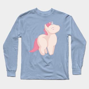 Pink Unicorn Long Sleeve T-Shirt